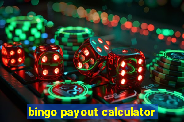 bingo payout calculator